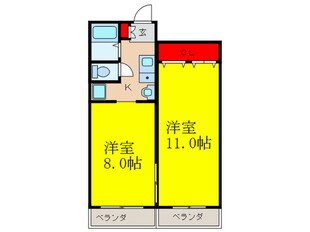 ＫＩビルの物件間取画像